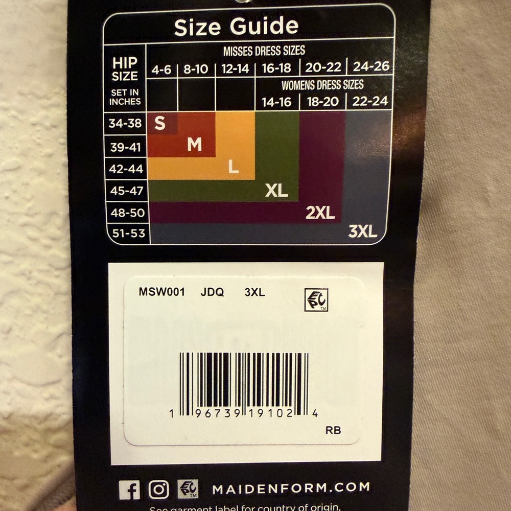 Maidenform Basically Sexy Seamless Bodysuit Latte Shapewear sz XXXL - Picture 7 of 7